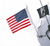 RT 2010-2019 - Rear Trunk Mounted Flag Holders (PAIR) RT 2010-2019 - Rear Trunk Mounted Flag Holders (PAIR)