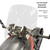 Ryker 2018 And Up - Adjustable Windshield System 20" - Clear Ryker 2018 And Up - Adjustable Windshield System 20" - Clear