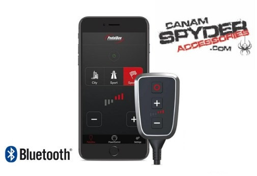 Pedal Box + For the Can Am Spyder Bluetooth (1330 Engines) RT 2014