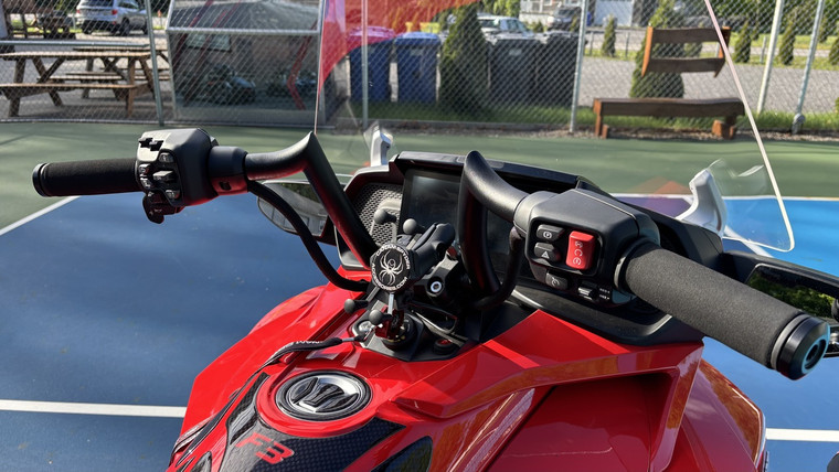 F3 2024 and up -  LongHorn - Iron Hold 7" Handlebars  - Textured Black F3 2024 and up -  LongHorn - Iron Hold 7" Handlebars  - Textured Black