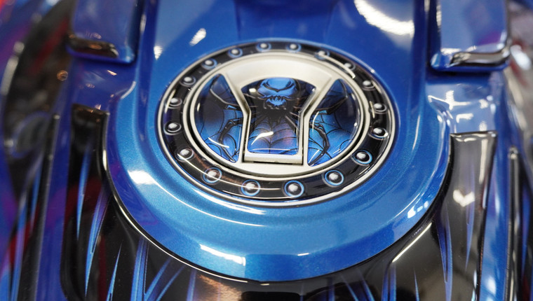 F3 Gas Cap  - # 102 Blue - Made from Polyurethane