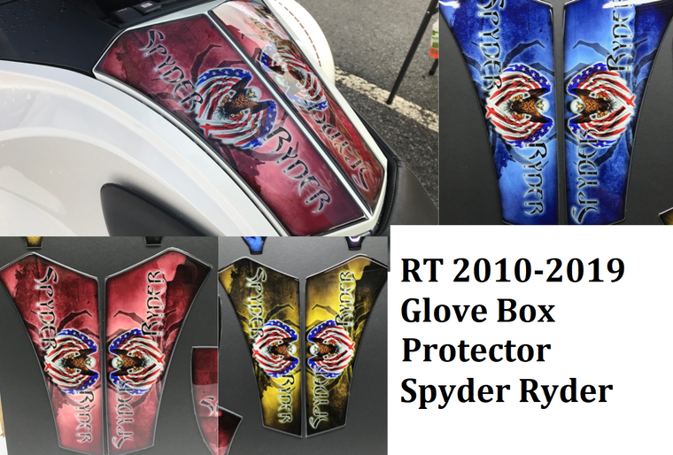 RT 2010-2019 - Glove Box Protector - Urethane - Spyder Ryder Series - 5 Colors  