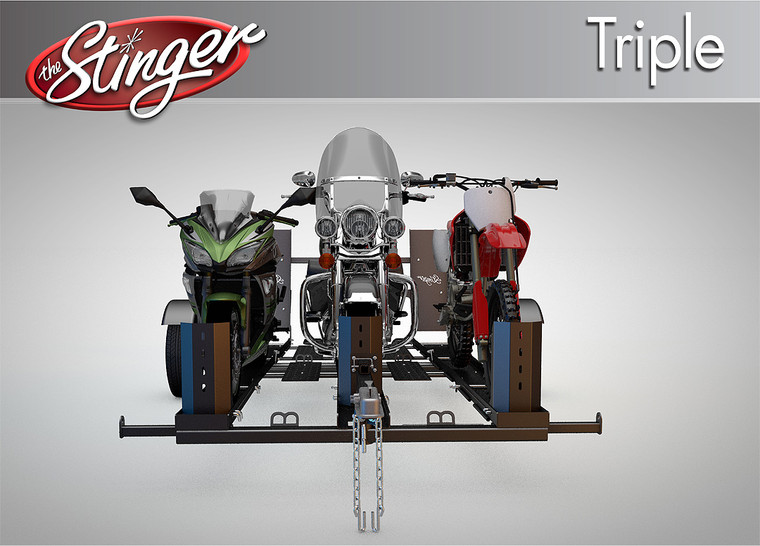 Triple - Stinger Folding Trailer