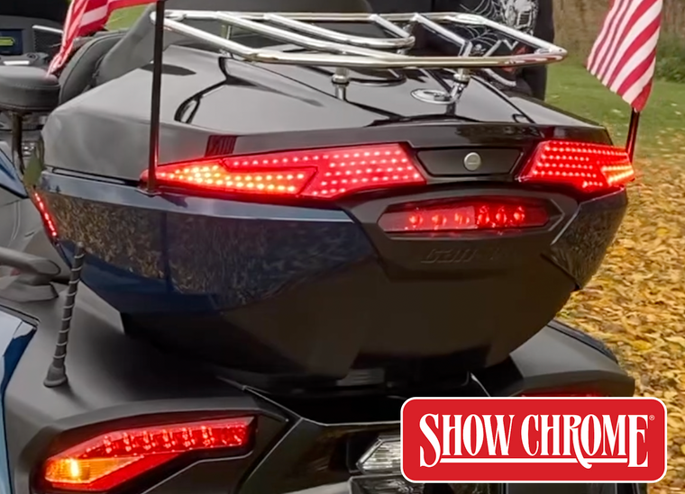 Show Chrome - RT LTD 2020 and up & F3 LTD 2016 and up - Rear Trunk Plug&Play Sequential LED light