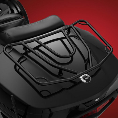 Show Chrome - F3T/LTD & RT LTD 2020 and up - Black Luggage Rack