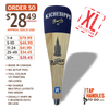 Paddle XL tap handle Laser cut XL tap Beer tap handle