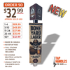 Triangle twist tall tap handle