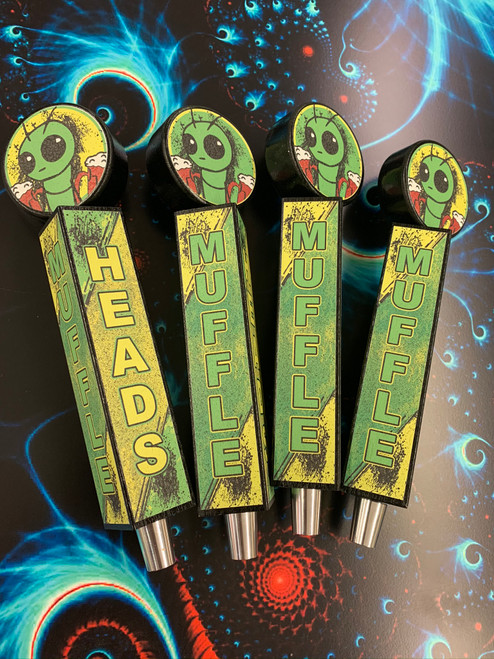 muffle heads beer tap handle - Wakeman Ohio USA