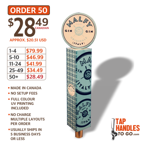 Beer Head Tall tap handle