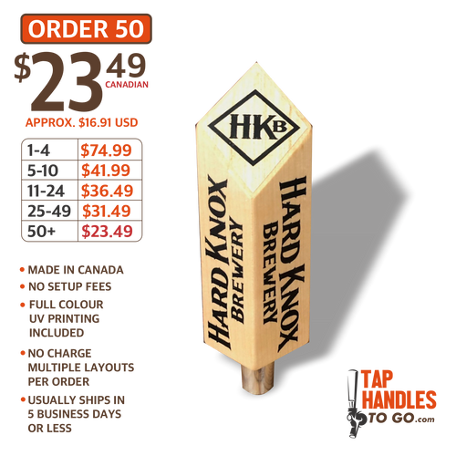 Diamond Short tap handle