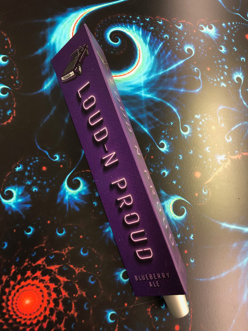 Loud and proud beer tap handle - Pig & Duke Neighbourhood Pub - Calgary Alberta Canada