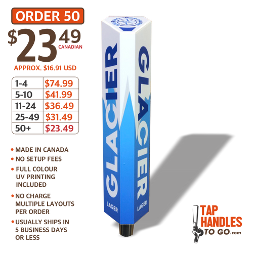 Wedge Tall with angled top tap handle