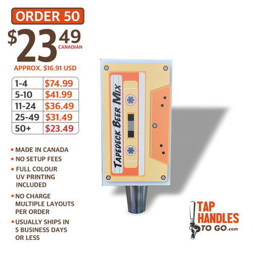 The Block short tap handle