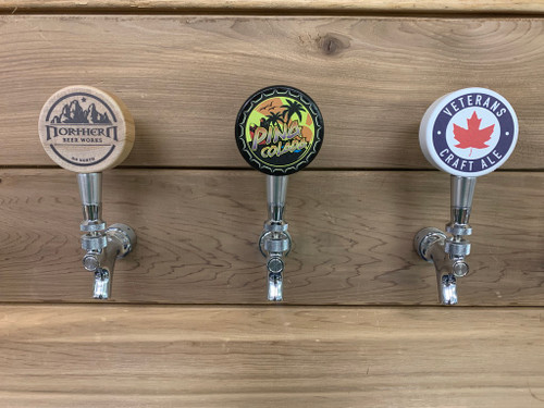round short beer tap handle 