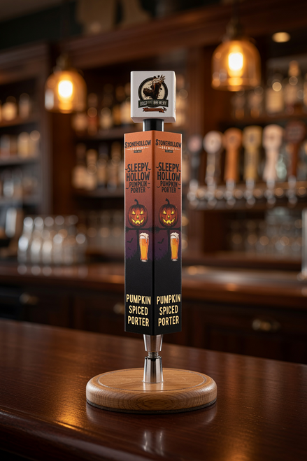 Pints twist tall tap handle