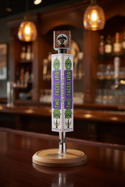 Pints twist tall tap handle