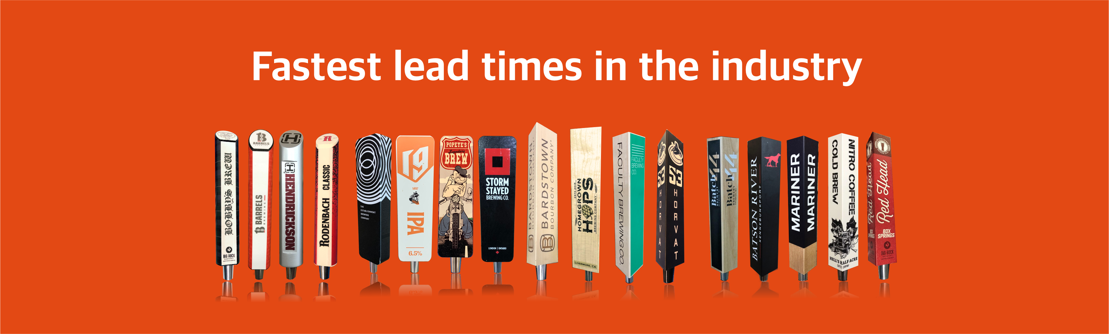 Custom beer tap handles No minimums Tap Handles to go