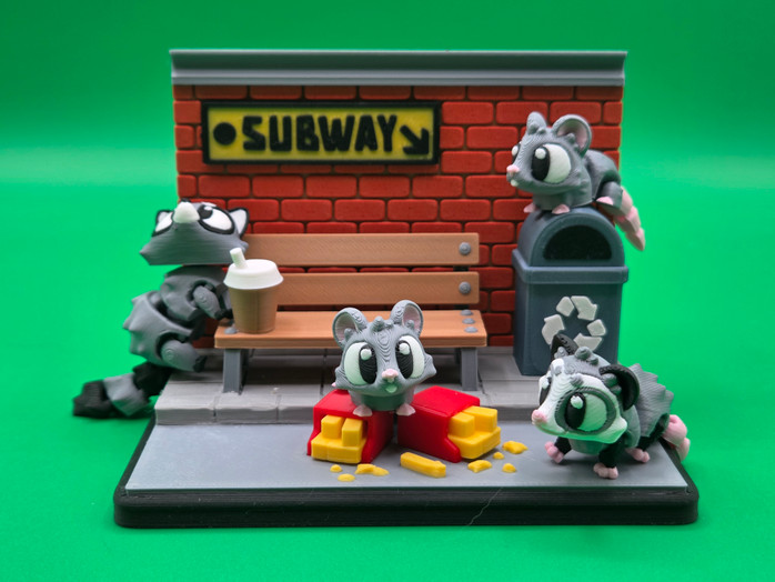 Subway Snack Corner