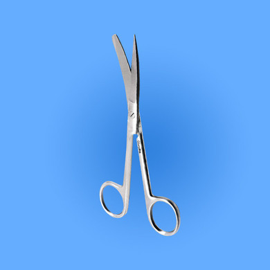 Surgical Serrated Operating Scissors, SPOS-084
