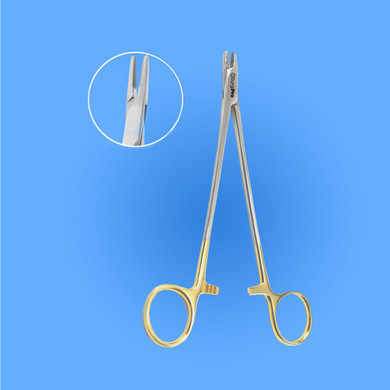 Surgical Baumgartner Needle Holder - Tungsten Carbide, SPTCN-011