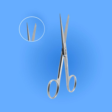 Surgical Serrated Operating Scissors, SPOS-080