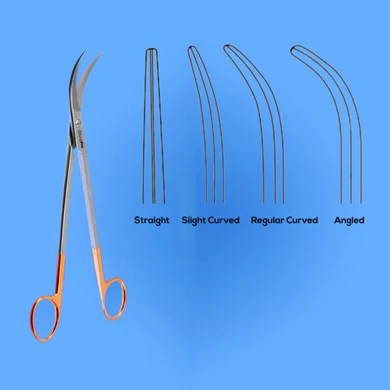 Surgical Hysterectomy Scissor, SPGO-712