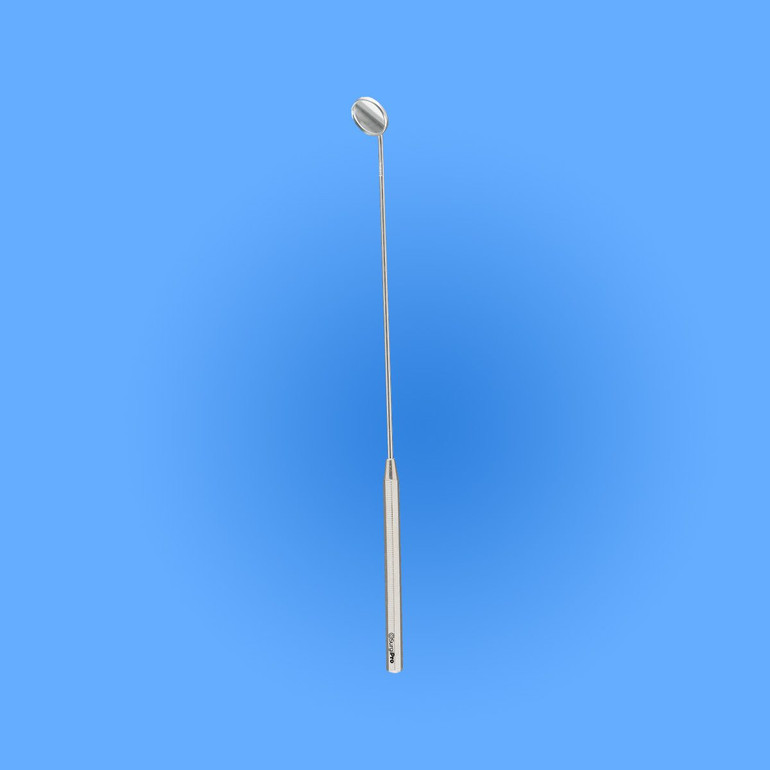 Surgical Laryngeal Mirrors, with Octagon Threaded Handle, SPLI-009