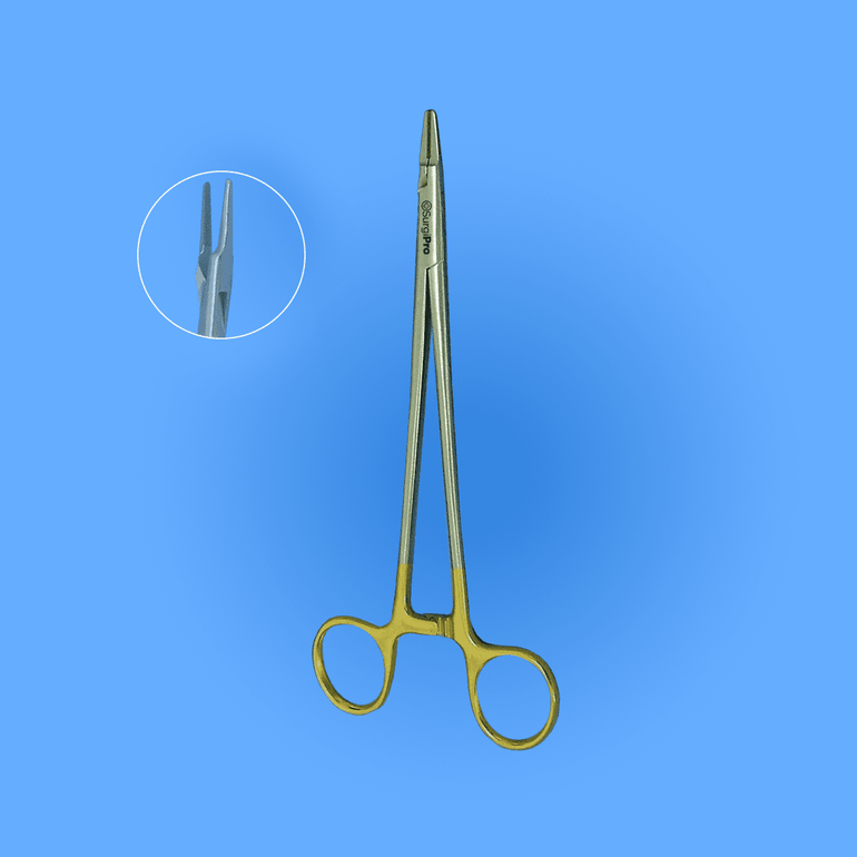 Surgical Cooley Needle Holder - Tungsten Carbide, SPTCN-048