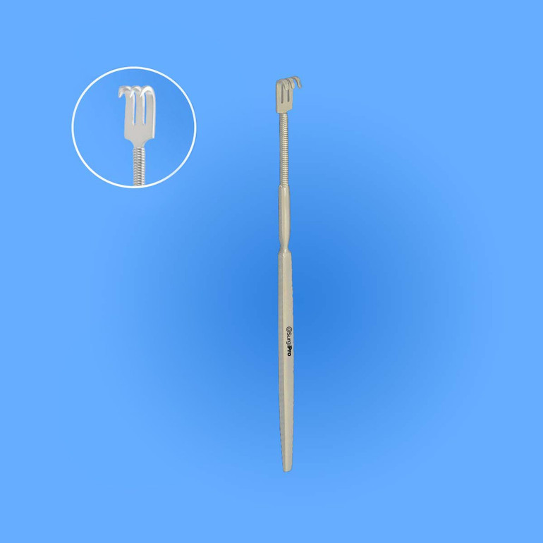 Surgical Flexible Neck Rake Retractor, SPRO-219