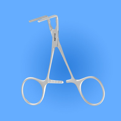 Pince De DeBakey Pédiatrique Multi-Usage - Angle 90 Degrés - Taille 6 1/2 - Qualité Allemande