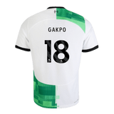 GAKPO #18 Liverpool 23/24 Authentic Men's Away Shirt - PL Font