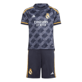 Real Madrid 23/24 Kid's Away Shirt and Shorts