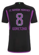 GORETZKA #8 Bayern Munich 23/24 Stadium Men's Away Shirt