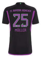 MÜLLER #25 Bayern Munich 23/24 Stadium Men's Away Shirt