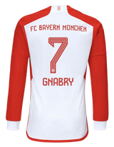 GNABRY #7 Bayern Munich 23/24 Men's Home Long Sleeve Shirt