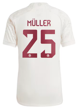 MÜLLER #25 Bayern Munich 23/24 Stadium Men's Third Shirt