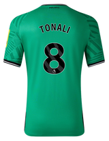 TONALI #8 Newcastle United 23/24 Kid's Away Shirt and Shorts - PL Font
