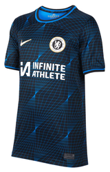 PALMER #20 Chelsea 23/24 Kid's Away Shirt and Shorts - Chelsea Font