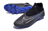 Nike Phantom GX Elite DF FG Football Boots - Drak Gray/Blue