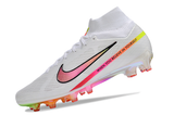 Nike Air Zoom Mercurial Superfly 9 Elite AG Football Boots - White/Multicolor