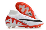 Nike Air Zoom Mercurial Superfly 9 Elite AG Football Boots - White/Red