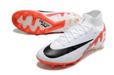 Nike Air Zoom Mercurial Superfly 9 Elite AG Football Boots - White/Red