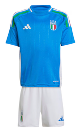 Italy 2024 Kid's Home Shirt and Shorts