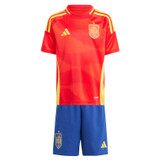 Spain 2024 Kid's Home Shirt and Shorts