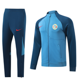CF América 24/25 Men's Blue Long Zip Jacket