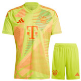 Bayern Munich 24/25 Kid's Home Goalkeeper Shirt and Shorts