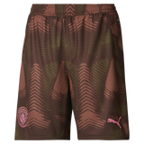 Manchester City 24/25 Kid's Brown Goalkeeper Shirt and Shorts