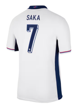 SAKA #7 England 2024 Stadium Men's Home Shirt