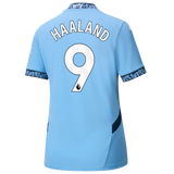 HAALAND #9 Manchester City 24/25 Women's Home Shirt - PL Font