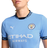 HAALAND #9 Manchester City 24/25 Women's Home Shirt - Man City Font
